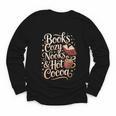 Books Cozy Nooks Hot Cocoa Winter Reading Warmth Comfort Youth Long Sleeve Tee Books Cozy Nooks Hot Cocoa Winter Reading Warmth Comfort Youth Long Sleeve Tee
