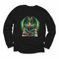 Books Dragon Reading Book Youth Long Sleeve Tee