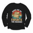 Books Are My Favorite Time Machines Youth Long Sleeve Tee