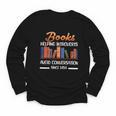 Books Helping Introverts Avoid Conversation Book Reading Youth Long Sleeve Tee