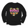 Books Are My Love Language Valentine's Day Reading Lover Youth Long Sleeve Tee Books Are My Love Language Valentine's Day Reading Lover Youth Long Sleeve Tee