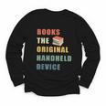 Books The Original Handheld Device Vintage Book Youth Long Sleeve Tee Books The Original Handheld Device Vintage Book Youth Long Sleeve Tee