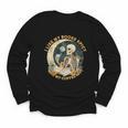 I Like My Books Spicy & My Coffee Icy Skeleton Read Book Youth Long Sleeve Tee