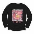 I Like My Books Spicy And My Coffee Icy Librarian Youth Long Sleeve Tee I Like My Books Spicy And My Coffee Icy Librarian Youth Long Sleeve Tee