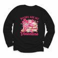 Books Are My Valentine Book Lover Heart Matching Party Youth Long Sleeve Tee Books Are My Valentine Book Lover Heart Matching Party Youth Long Sleeve Tee