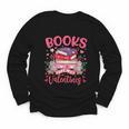 Books Are My Valentine Coquette Bow Book Flower Girl Women Youth Long Sleeve Tee Books Are My Valentine Coquette Bow Book Flower Girl Women Youth Long Sleeve Tee