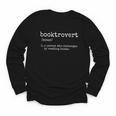 Booktrovert Book Reader Youth Long Sleeve Tee