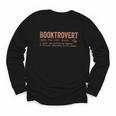 Booktrovert Definition Youth Long Sleeve Tee Booktrovert Definition Youth Long Sleeve Tee