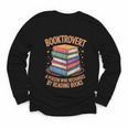 Booktrovert Literature Book Reading Books Reader Youth Long Sleeve Tee