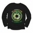 Bookworm Irish All Booked For St Patrick's Day Book Lover Youth Long Sleeve Tee