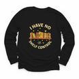 Bookworm I Have No Shelf Control Book Lover Youth Long Sleeve Tee