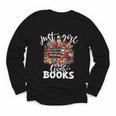 Bookworm For Women Just A Girl Who Loves Books Youth Long Sleeve Tee