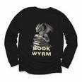 Bookwyrm Dragon Fantasy Bookish Fairytale Book Lover Youth Long Sleeve Tee