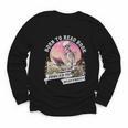 Born To Read Book Forced To Read Emails Skeleton Youth Long Sleeve Tee
