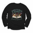 Born To Read Books Forced To Read Emails Youth Long Sleeve Tee Born To Read Books Forced To Read Emails Youth Long Sleeve Tee