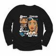Born-To Read Forced To Work Reading Book Lover Youth Long Sleeve Tee