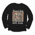Buhurt Hourly Book Epic Knight Fight In Armor Buhurt Youth Long Sleeve Tee Buhurt Hourly Book Epic Knight Fight In Armor Buhurt Youth Long Sleeve Tee