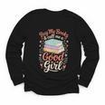 Buy Me Books And Call Me A Good Girl Youth Long Sleeve Tee Buy Me Books And Call Me A Good Girl Youth Long Sleeve Tee