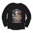 I Buy Books Like I'm Immortal Youth Long Sleeve Tee I Buy Books Like I'm Immortal Youth Long Sleeve Tee