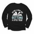 Buying A Book And Getting A Little Treat Youth Long Sleeve Tee