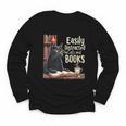 Cats And Books Book & Cat Lover Easily Distracted By Youth Long Sleeve Tee Cats And Books Book & Cat Lover Easily Distracted By Youth Long Sleeve Tee