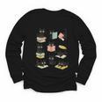Cats Reading Books Cat Lover Youth Long Sleeve Tee