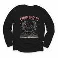 Chapter 13 Birthday Reading Book Lovers 13 Year Old Youth Long Sleeve Tee
