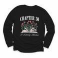 Chapter 30 A Literary Milestone Book Lover Hello 30 Youth Long Sleeve Tee Chapter 30 A Literary Milestone Book Lover Hello 30 Youth Long Sleeve Tee