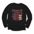 Chapter 31 Gothic 31st Birthday Book Lover Dark Romance Youth Long Sleeve Tee