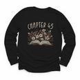 Chapter 45th Birthday Bookworm 45 Years Old For Book Lovers Youth Long Sleeve Tee