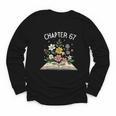 Chapter 67th Birthday Bookworm 67 Memes Book Lovers Youth Long Sleeve Tee
