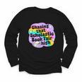 Chasing That Scholastic Book Fair High Book Lovers Youth Long Sleeve Tee Chasing That Scholastic Book Fair High Book Lovers Youth Long Sleeve Tee