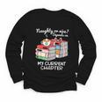 Christmas Book Lovers Naughty Or Nice Youth Long Sleeve Tee Christmas Book Lovers Naughty Or Nice Youth Long Sleeve Tee