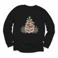 Christmas Book Reading Reader Xmas Bibliophile -Adult Christmas Tree Book Modern Youth Long Sleeve Tee Christmas Book Reading Reader Xmas Bibliophile -Adult Christmas Tree Book Modern Youth Long Sleeve Tee
