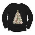 Christmas Book Tree Teacher Book Lover Xmas Librarian Youth Long Sleeve Tee Christmas Book Tree Teacher Book Lover Xmas Librarian Youth Long Sleeve Tee
