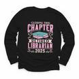 Closing This Chapter Retired Librarian 2025 Book Retirement Youth Long Sleeve Tee Closing This Chapter Retired Librarian 2025 Book Retirement Youth Long Sleeve Tee