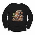 Coffee And Book Reading Accessories For Book Lovers Gnome Youth Long Sleeve Tee