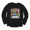 Color Our World Book Reading Program 2026 Summer Youth Long Sleeve Tee