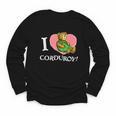 Corduroy I Heart Corduroy Teddy Bear Retro Children's Book Youth Long Sleeve Tee