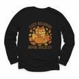 Cozy Readers Book Society Vintage Fall Books & Pumpkin Youth Long Sleeve Tee Cozy Readers Book Society Vintage Fall Books & Pumpkin Youth Long Sleeve Tee
