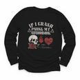 If I Crash Pause My Audiobook Lovers Dark Romance Spicy Book Youth Long Sleeve Tee If I Crash Pause My Audiobook Lovers Dark Romance Spicy Book Youth Long Sleeve Tee