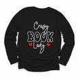 Crazy Book Lady Youth Long Sleeve Tee Crazy Book Lady Youth Long Sleeve Tee