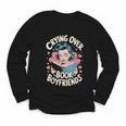 Crying Over Book Boyfriends Youth Long Sleeve Tee Crying Over Book Boyfriends Youth Long Sleeve Tee