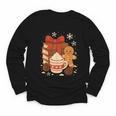 Cute Christmas Books Gingerbread Xmas Book Lover Teacher Youth Long Sleeve Tee Cute Christmas Books Gingerbread Xmas Book Lover Teacher Youth Long Sleeve Tee
