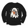 Cute Ghost Reading Book Spooky Season Halloween Costume Kids Youth Long Sleeve Tee Cute Ghost Reading Book Spooky Season Halloween Costume Kids Youth Long Sleeve Tee