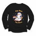 Cute Xmas Book Lover Penguin Reading Cosy Days Cosy Reads Youth Long Sleeve Tee
