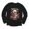 Dark Romance Romantasy Smutty Book Lover Morally Grey Merch Youth Long Sleeve Tee