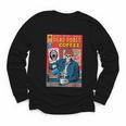 Dead Roast Coffee Comic Book Cover Style Skeleton Barista Youth Long Sleeve Tee
