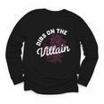 Dibs On The Villain Dark Romance Books Skeleton Morally Grey Youth Long Sleeve Tee