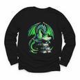 Dragon Reading Books Bookworm Youth Long Sleeve Tee